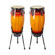 Mano Percussion Conga Pair 10+11inch Sunburst w/ Stand