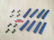 8 pack Straight Spark Plug Wire Boots With Terminals Taylor Wire USA 8mm kit BL