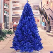 Blue Artificial Christmas Tree Brooch lots Undecorated Xmas Tree 5 6 7 8FT