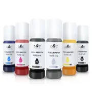 L&C sublimation ink for epson 8550 8500 Wide-Format Supertank Printers Heat P...