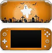 TACKY DESIGN Halloween skin Compatible with Nintendo switch lite, Ghost switch lite Stickers, Vinyl 3m decal, Full wrap cover