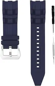 [unilabo] Rubber Watch Band Compatible for Invicta Pro Diver 6977 6978 6981 6983 6984 6986 6991 6996 26mm Silicone Strap Replacement for men and women wirst watchband, Blue