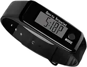 Walking Pedometer Watch, Portable Exercise Tracker, Smart Wrist Wearable Devices for Running, Waterproof Calorie Distance Pedometer