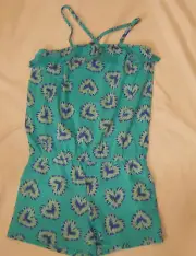 Girls Rompers Faded Glory Shorts Jumper Size XS S M L XL XXL One Piece