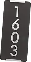 ORFOFE Stylish House Number Plaque Versatile Address Sign for Outdoor Mailbox Plate