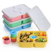 Bento Box Adult Lunch Box, Meal Prep Containers Reusable, Snack Containers fo...