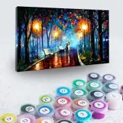 Leonid Afremov a MISTY MOOD Paint By Numbers Full Kit DIY Painting On Canvas