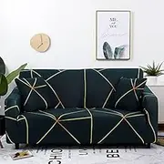 Stretch Couch Slipcover Sofa Covers 2/3/4/1 Seater Settee Cover for Living Room Sofa Protector Covers 3 Seater and 2 One Seater Printed Sofa Slipcovers Decor (Color : R, Specification : 3 Seater)