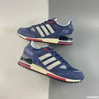 在飛比找Yahoo!奇摩拍賣優惠-adidas Original ZX 750 藍 經典 復古