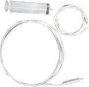 Long Tube Cleaner - Long Drain Pipe Cleaner Tool | Efficient Versatile Tube Unclogging Accessories for Car AC Refrigerator Sink Aquarium