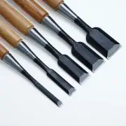 5 Pcs Set Chisel Woodworking Carpentry Tools Oire Nomi Pro Use Made in Japan
