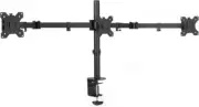 VIVO Triple Monitor Adjustable Desk Mount, Articulating Tri Stand, Black