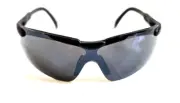 NWT Vintage 90's One Piece Sun Wrap Rimless Sporty Sunglasses (M. Black)