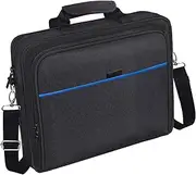 New Travel PS4 Case Multifunctional Waterproof PS4 Carrying Case Protective Shockproof PS4 Bag Handbag/Shoulder Bag for PS4 System and Accessories