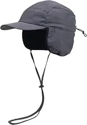[ａ aternee] Trapper Hat Cap Fashion Lightweight Windproof Ear Protection Warm Winter Hat Winter Hat for Running Camping Ski Hiking Biking