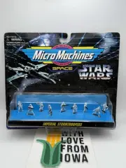 Micro Machines Star Wars IMPERIAL STORMTROOPERS Figures 1996 Galoob #66080 NEW