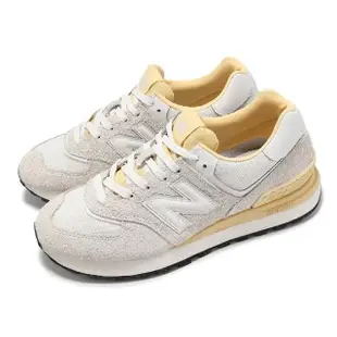 【NEW BALANCE】休閒鞋 574 Legacy 男鞋 女鞋 灰 黃 麂皮 經典 情侶鞋 NB(U574LGWM-D)