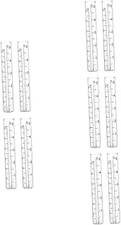 Yardwe 5sets Rain Gauge Glass Tube for Yard Accurate Rain Measure Gauge for Garden Ornaments Accessory 2pcs*5