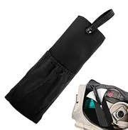 Kezvmhy Heat Resistant Pouch for Hair Straightener, Flat Iron, Curling Wand Holder - Blow Dryer Holder - Water Resistant Travel Case Cover Pouch, Hair Styling Ironing Board Holder