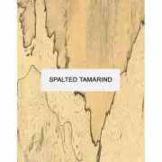 Pack of 5, Spalted Tamarind Binding Strips Wood Sticks for Guitars & DIY Crafts