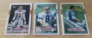 1989 Topps Traded Football Complete Set Deion/Barry Sanders Aikman (M)