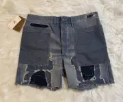 RRL Double RL Ralph Lauren New Limited Edition Denim Cargo Shorts Patchwork 33