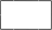 ZGUZMCMK 60 Inch Foldable Movie Screen for Outdoor and Indoor Viewing, White, 84 in(172x128cm) 4:3
