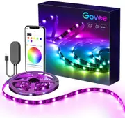 Dreamcolor LED Strip Lights with APP, Govee 6.56ft/2m USB Light Strip Built-in Digital IC, 5050 RGB Strip Lights, Color Changing with Music, Computer