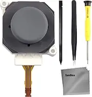 3D Joysticks Button Replacement Kits with Thumb Stick Circle Pad Cap for Nintendo 2DS 3DS 3DS XL Replacement Accessories Parts with Repair Tools