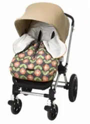 Petunia Pickle Bottom Stroller Bunting Bag Santiago Sunset 5126 $149
