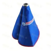 Shift Boot Cover Blue Racing Fabric For MT/AT Shift knob for Mazda MS MAZDASPEED
