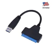 USB 3.0 to SATA III Converter Adapter Cable for 2.5" HDD SSD Hard Disk
