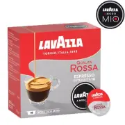 A Modo Mio Espresso Red Quality 16 Capsules - LavAzza - Total of 256 Capsules