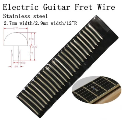 Fingerboard Frets Fret Wire For Electric Guitar nickel silve Stainless Steel