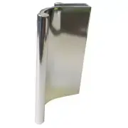 Gordon Glass® Chrome Tub Enclosure and Sliding Shower Door Pull Handle for fo...