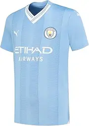 Manchester City Kids Home Shirt 2023/24 Season - Team Light Blue