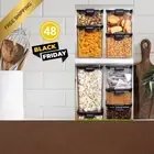 Sistema 82008 Tritan Ultra Airtight Pantry & Kitchen Storage & Organisation...