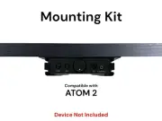 Desk Mount Kit for JDS LABS Atom 2 Amp or Dac - Under Desk Mount Brackets