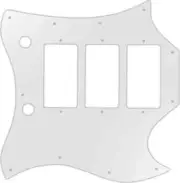 WD Custom Pickguard For Gibson 1964-1970 Full Face SG Custom #22 Translucent ...