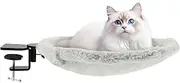 Felt Cat Hammock Strong Weight Bearing Capacity Cat Desk Bed Stable Support Desk Kitten Hammock Pet Nest Bed Space Saving for Table