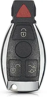 FLJKCT Smart Remote Key Shell 2/3/4 Buttons Key Case Replace Key Protective Shell,for Mercedes-Benz BGA