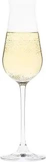 Toyo Sasaki Glass Champagne Glass Fine Crystal Gift Desire Designer 8.5 fl oz (240 ml) Ion Strong Processed Wine Glass Flute Glass Gift with Exclusive Presentation Box Cup RN-13254CS