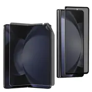ZUSLAB Privacy Screen Protector for Samsung Galaxy Z Fold 5, Internal Anti-Spy Film + Outer Privacy Glass Screen Protector Case-Friendly