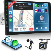 Single Din Touchscreen Radio with Wireless Carplay and Android Auto - 9 Inch ...