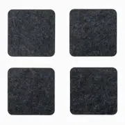 Desky Felt/Cork Coaster - Dark Grey