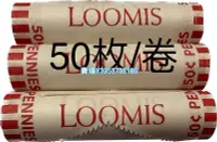 在飛比找Yahoo!奇摩拍賣優惠-【整卷50枚】全新美國1分硬幣 年份隨機 KM#468 盾牌