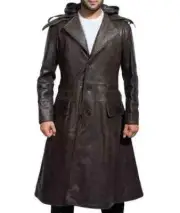 Jacob Frye Assassin's Creed Syndicate Mens Leather Trench Coat Costume