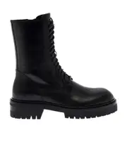 Ann Demeulemeester Round Toe Ankle Boots 36,39,36.5 Black