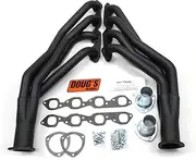 Doug's Headers (D354-B) 2" 4-Tube Black Coating Hi-Temperature Full Length Exhaust Header for Chevrolet Pass Big Block Engine