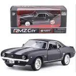 雪佛蘭 CAMARO SS 1969 汽車模型比例 1: 36 鐵運行打開 2 車門